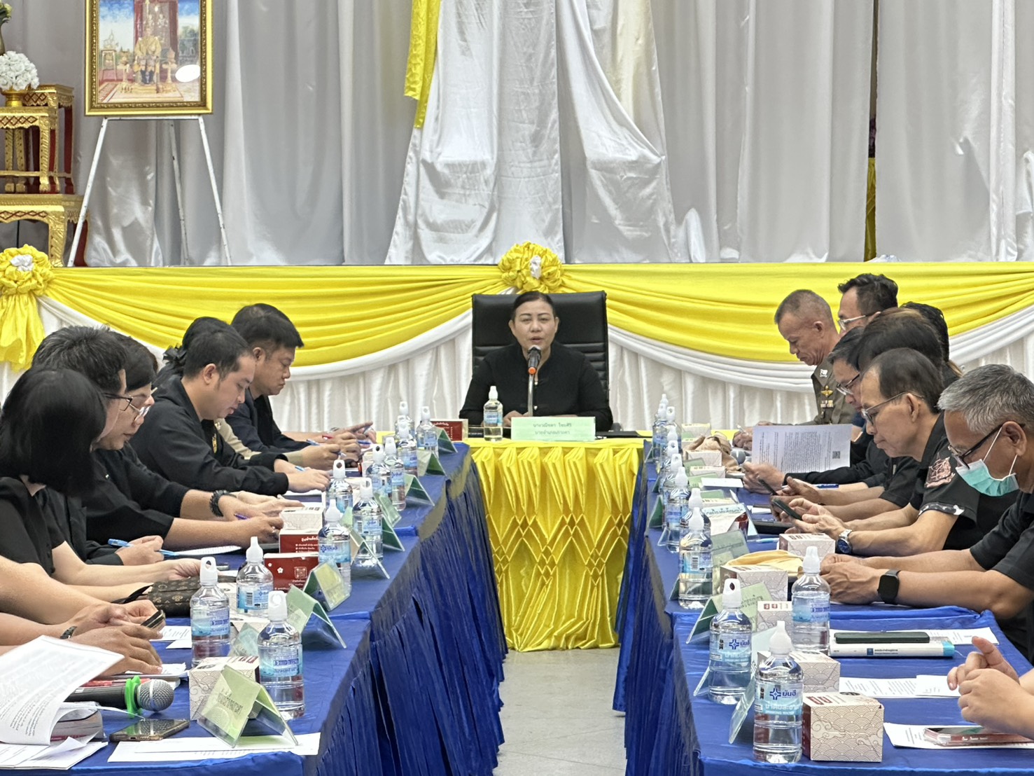 ร่วมประชุมหัวหน้าส่วนราชการอำเภอ ผู้บริหารองค์กรปกครองส่วนท้องถิ่น และกำนัน ประจำเดือน กรกฎาคม 2569 (ครั้งที่ 7/2569)